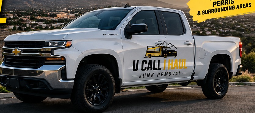 White Silverado from U CALL I HAUL website concept
